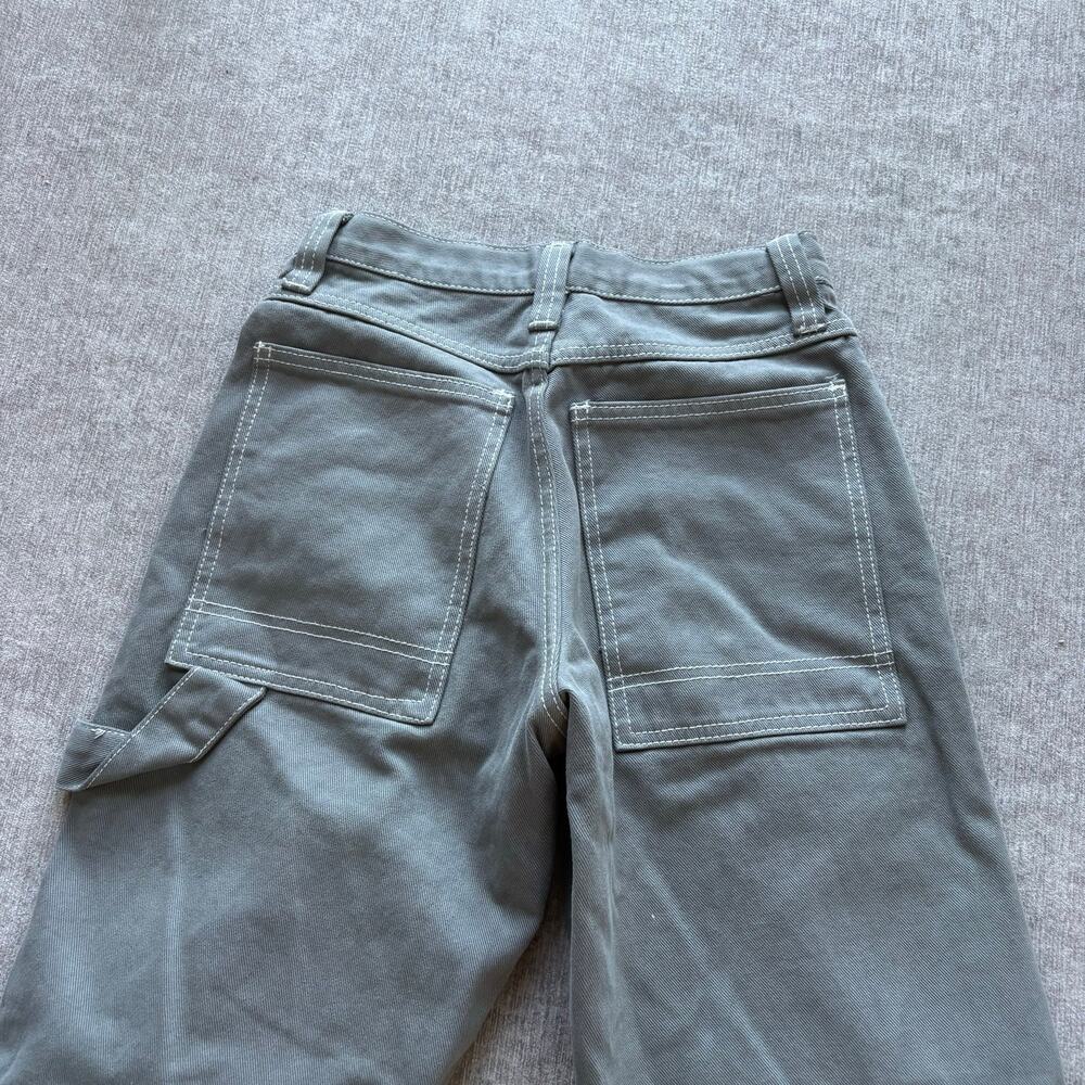 John Galt Brandy Melville Grey Carpenter Straight Leg Jeans - Picture 4 of 5